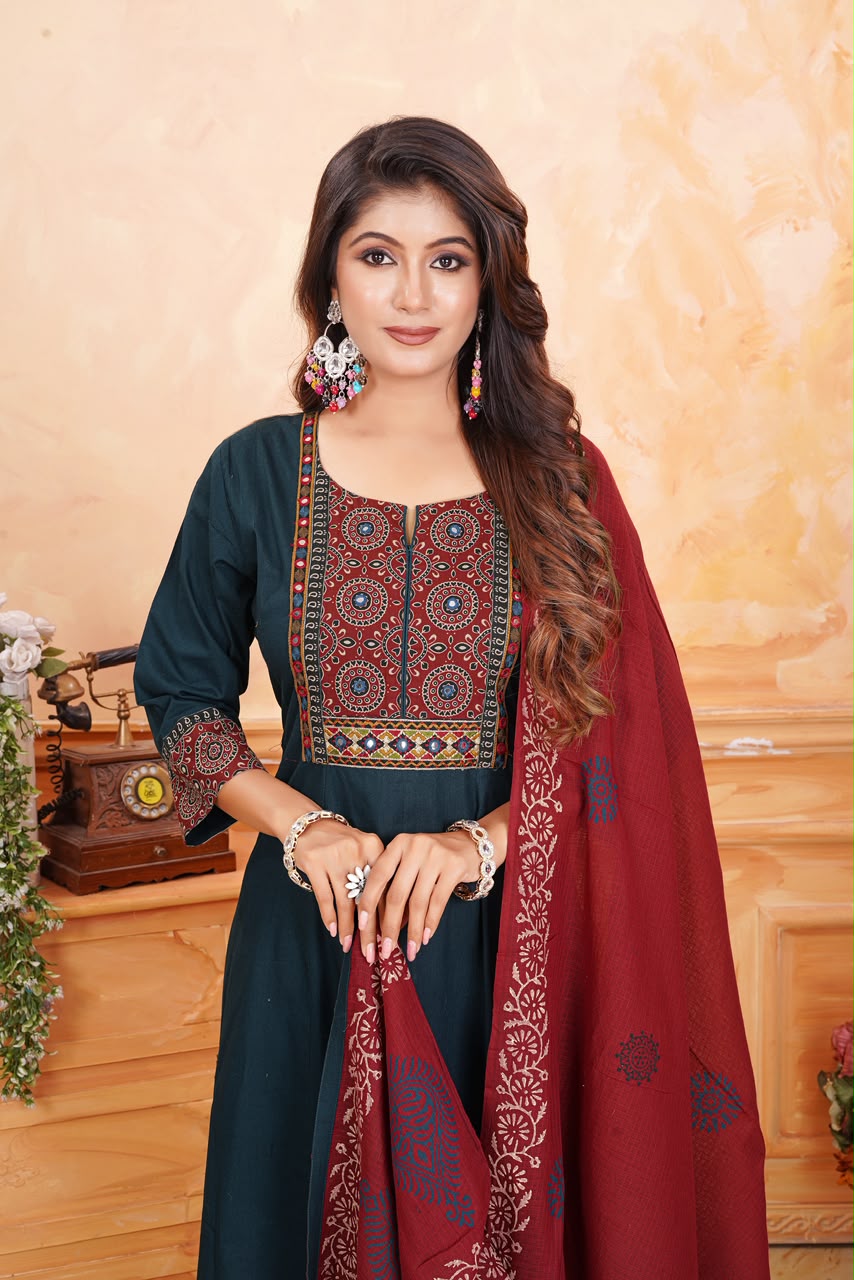Premium Ethnic 3 Piece Kurti Sets - Style WhatsApp Image 2026-07-27 at 3.12.09 PM (1)